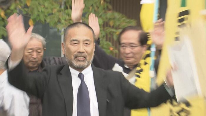 再審無罪を勝ち取った前川彰司さん