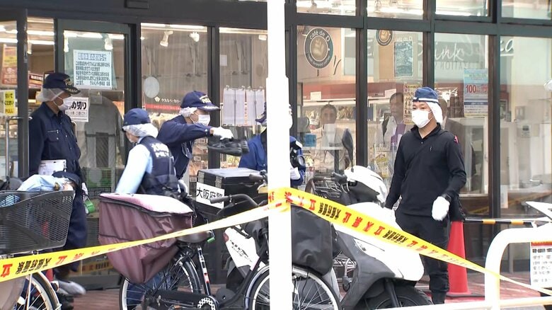 スーパーで刺された女性店員（66）死亡　80歳元夫を現行犯逮捕「包丁で刺して殺そうと」殺人容疑に切り替え捜査　過去に警察への相談歴も　大阪｜FNNプライムオンライン