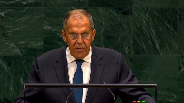 ロシア外相、ウクライナ侵攻の継続を強調　日本とドイツの常任理事国入りに反対姿勢｜FNNプライムオンライン