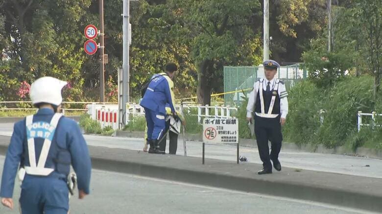 東京・大田区の路上で男性死亡　ひき逃げ事件か、逃げた車の行方を追う｜FNNプライムオンライン