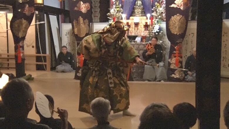世阿弥しのぶ“ろうそく能” 観客魅了も今年で一区切り「そろそろ引き際」 少子高齢化の中“伝統継承”課題に…新潟・佐渡市｜FNNプライムオンライン