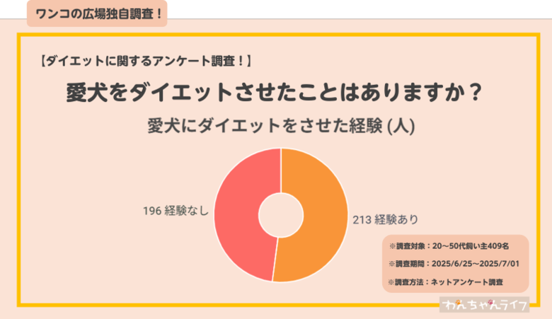 【飼い主にアンケート!】愛犬のダイエットに関するアンケート調査