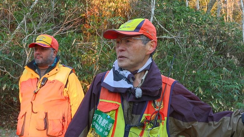 ヒグマ防除隊の隊長・玉木康雄さん