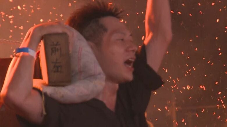 3年ぶりの祭で皆、笑顔だ