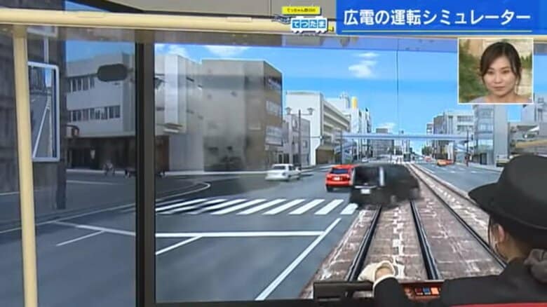 1台目が右折しないので、2台目がしびれを切らして右折