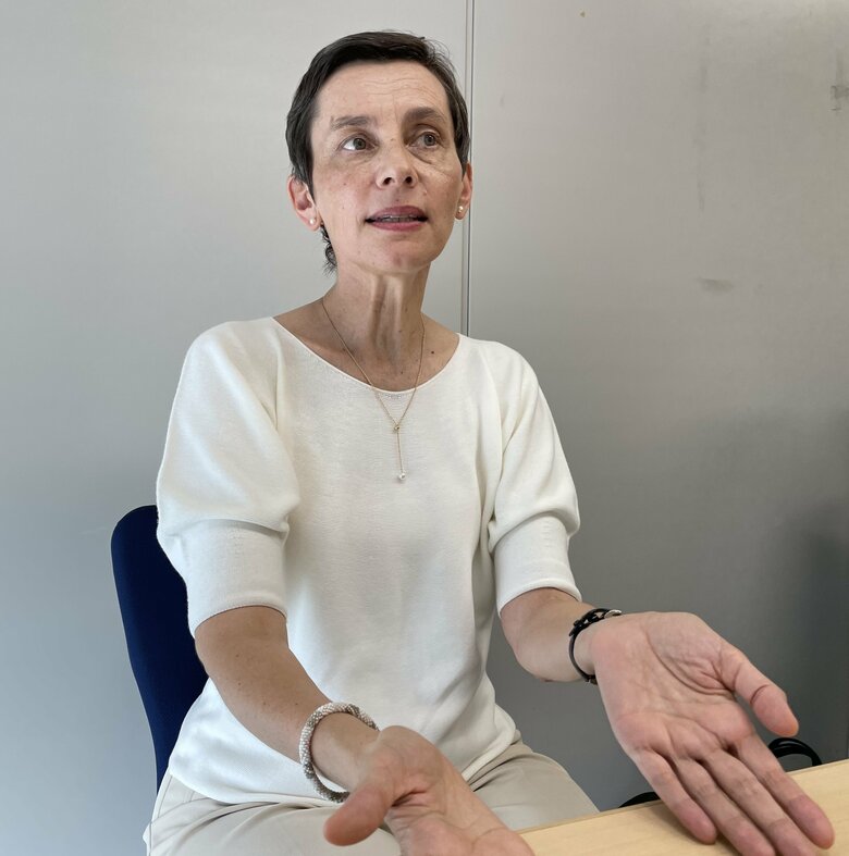 「自分は何も出来ない人間になってしまうのか」と不安と恐怖に襲われたと話すオリガさん