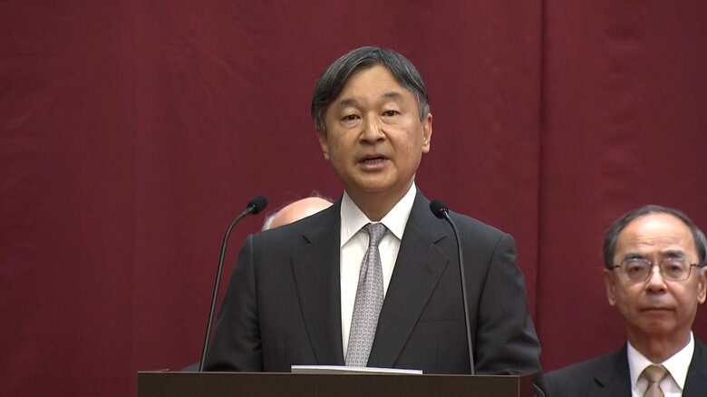 150周年を迎えた警視庁でおことばを述べられる　1月15日