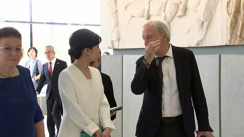 アクロポリス博物館を視察　5月27日