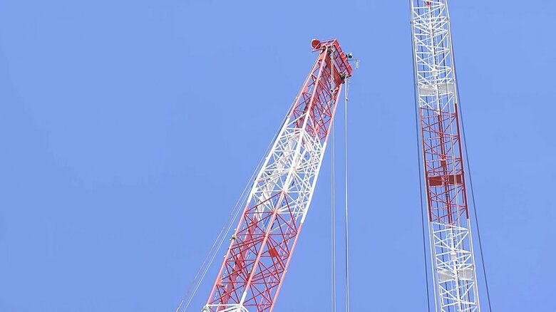 事故があった現場（東京・中央区　19日午前）