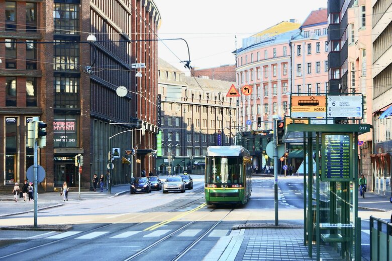 ヘルシンキの町並み（画像：イメージ）