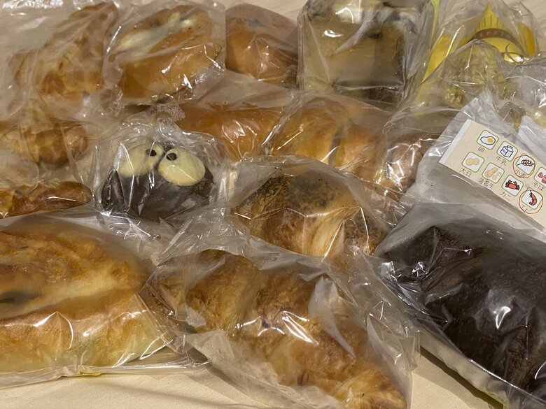 ロスパンセット（編集部撮影）