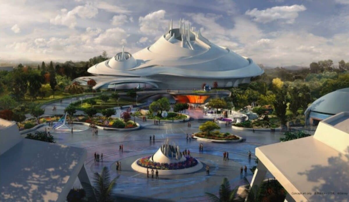 東京ディズニーランド「スペース・マウンテン」 2027年開業に向け起工