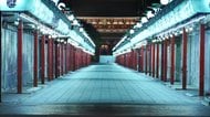 【動画】自粛で閑散とした東京 街中に広がる応援メッセージ