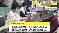 出水市の2回目のワクチン接種 接種予約の回線増やし対応 鹿児島・出水市