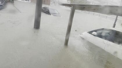 川の水が住宅街に…記録的豪雨で“混乱の名古屋” 水が迫ってきた恐怖を住民が語る「一気に増水した」