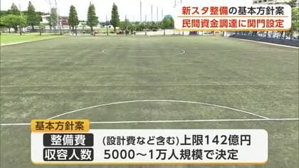 新スタジアム、整備費は142億円上限　5千～1万人規模　民間資金調達に関門設定　基本方針案公表　秋田