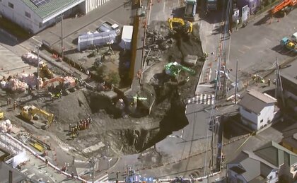 「可能な限りの節水」約120万人に要請…“道路陥没”事故の発生から1週間　住民の生活にも影響　男性運転手の安否不明のまま