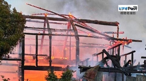 住人の高齢女性と連絡取れず　坂井市丸岡町の住宅火災　警察が安否確認急ぐ　福井