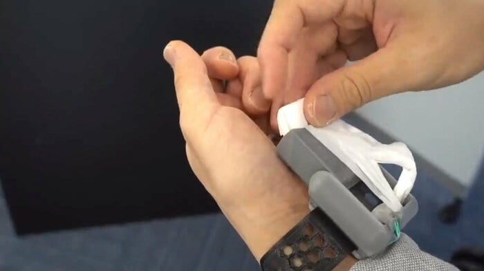 レジ袋をセットする