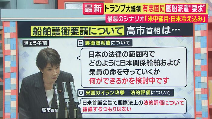 高市総理（関西テレビ「旬感LIVE とれたてっ！」より）