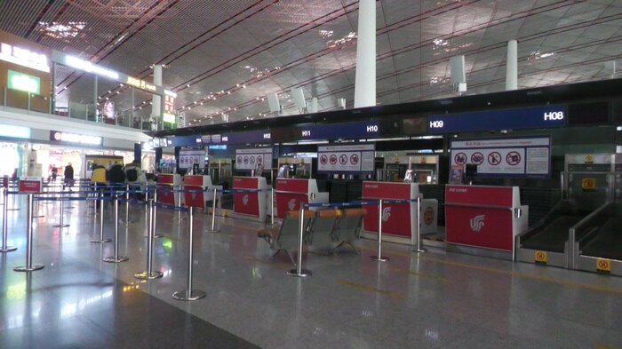 北京国際空港(30日)