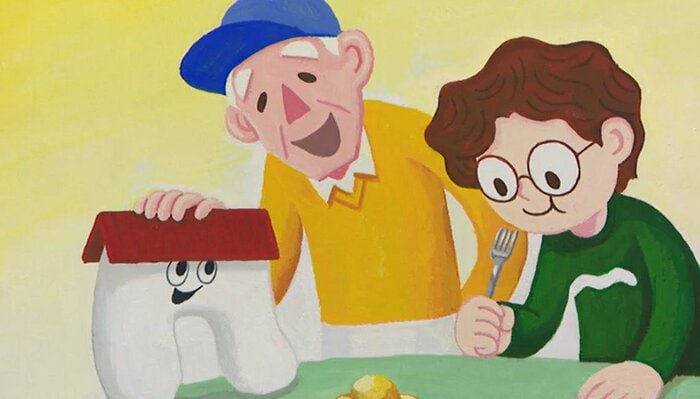 長屋門をモチーフにしたキャラクター「もんモン」