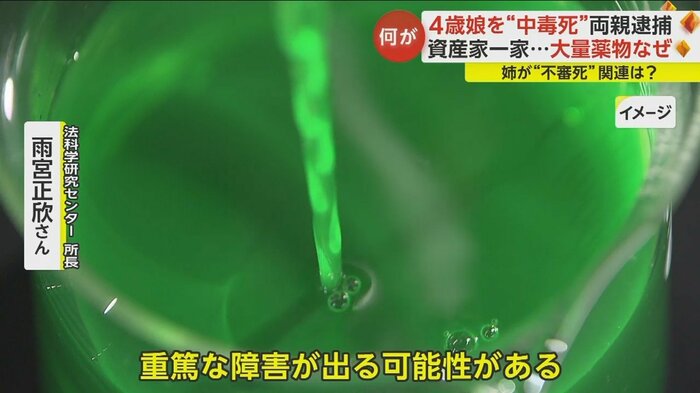 エチレングリコールは腎臓や肝臓に障害をもたらし、蓄積が進むと神経自体がやられてしまうと指摘