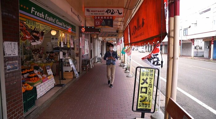 新津の0番線商店街