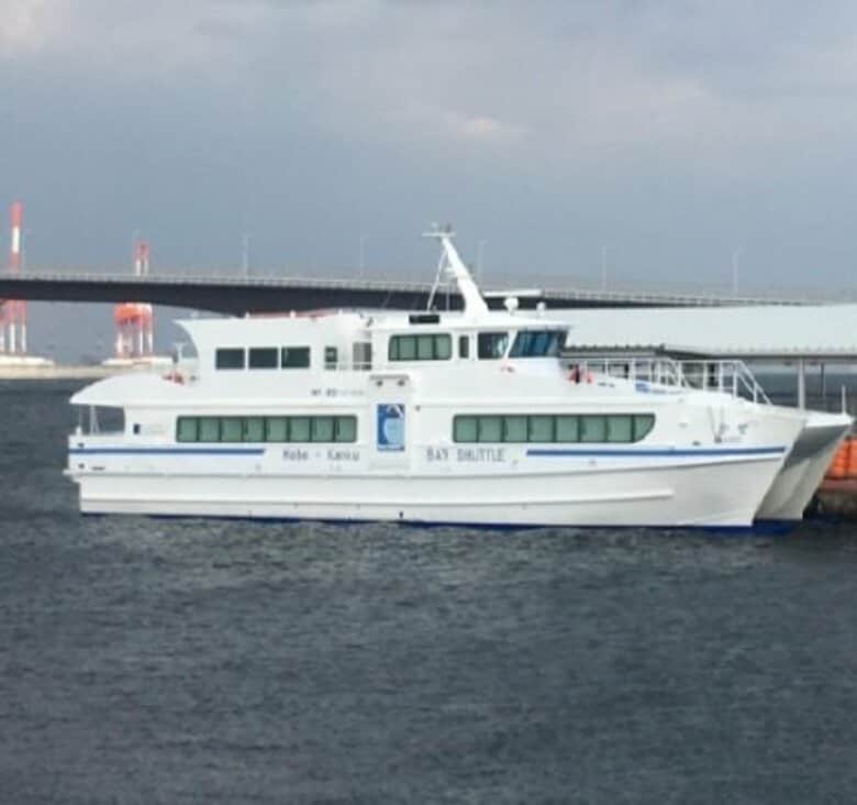 神戸と関空結ぶ高速船「神戸～関空ベイ・シャトル」11日は欠航へ　寒気と低気圧の影響で32便が欠航　代替バスを運行へ｜FNNプライムオンライン
