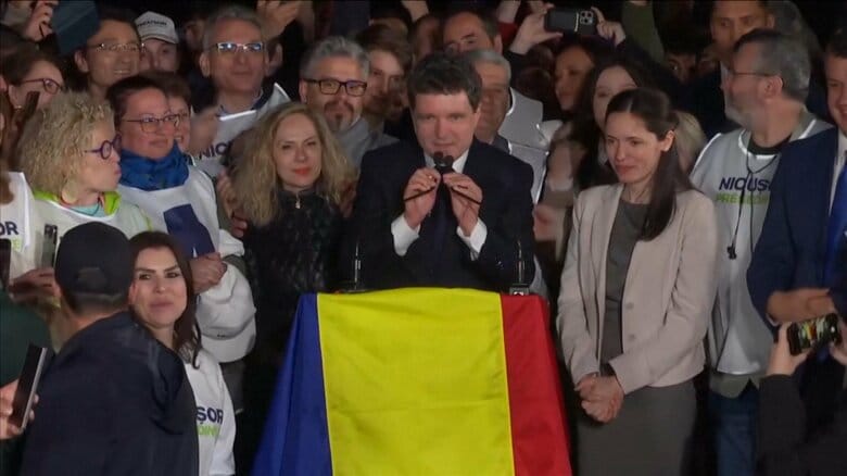 ルーマニアのやり直し大統領選で親EU派のダン氏が勝利宣言　去年11月に1回目投票もロシア介入の疑いから憲法裁判所が無効に｜FNNプライムオンライン