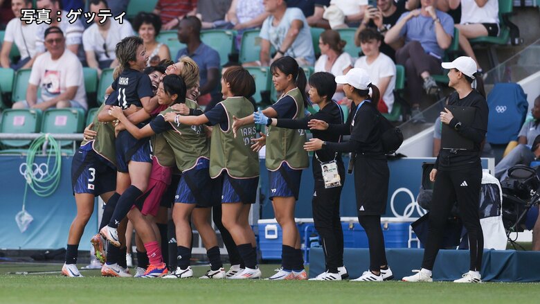 【速報】サッカー女子ナイジェリア戦　濱野、田中、北川のゴールでなでしこジャパンが前半終え3－1とリード｜FNNプライムオンライン