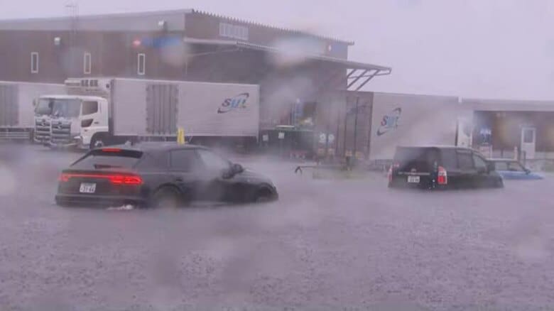 【大雨情報】多賀城市と七ヶ浜町で避難所開設　JR一部区間で運転見合わせ　高速道通行止めも〈宮城〉｜FNNプライムオンライン