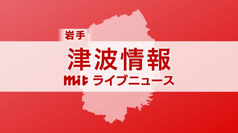 【速報】岩手県で津波観測　大船渡で30ｃｍ、宮古で20ｃｍ、釜石で20ｃｍ（午前11時10分時点）｜FNNプライムオンライン