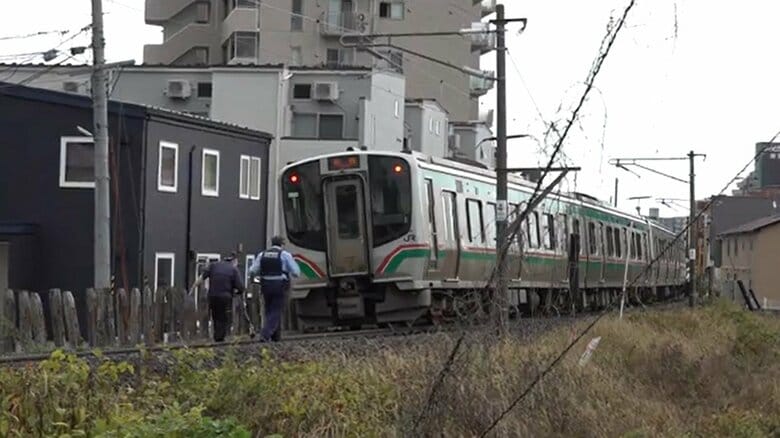 踏切で列車と接触　女性死亡　仙山線が一時運転見合わせ〈仙台〉｜FNNプライムオンライン