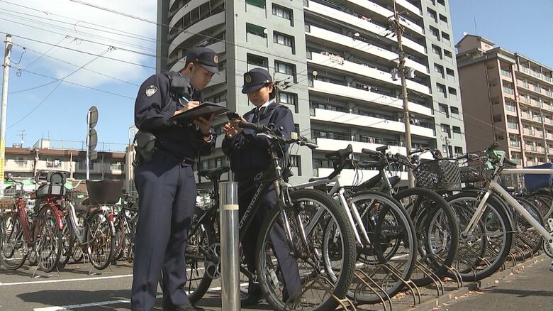 現場で奮闘する黒木悠巡査