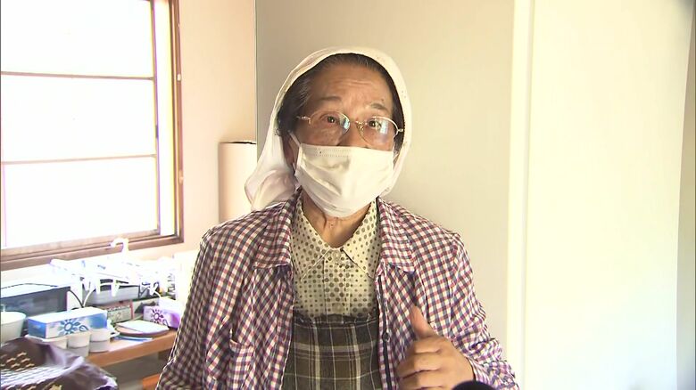 クマに接近した住民