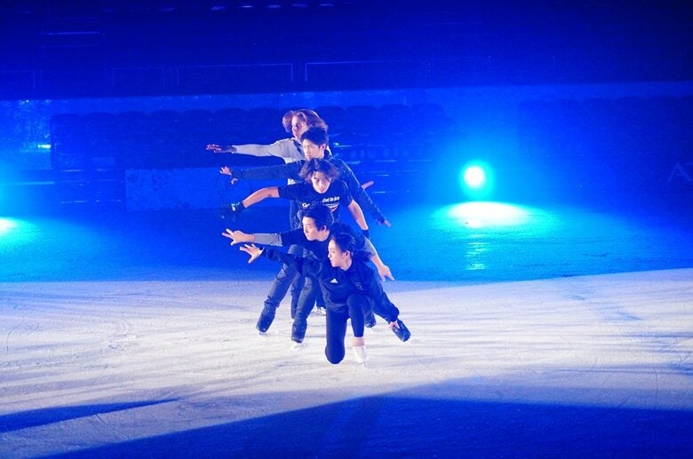 アイスショー『浅田真央サンクスツアー』練習風景