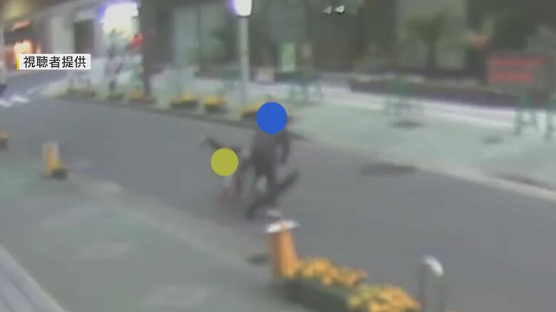 逆走して歩行者と衝突（2024年2月・愛知県）