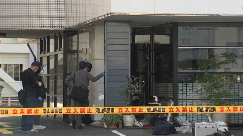 池田組の組長が、散髪中に襲われた現場（去年10月 岡山市）