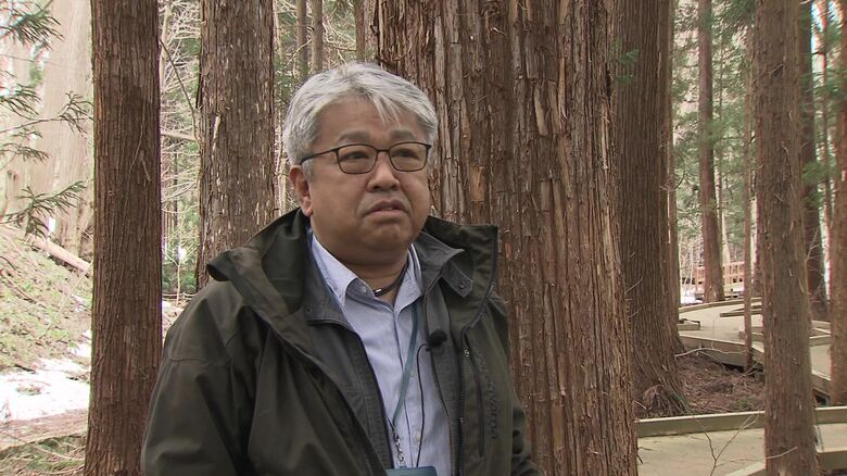 円山公園管理事務所 金本佳久所長