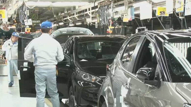 個人消費を落ち込ませた大きな要因となったのが自動車の減産