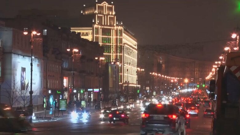 いつもの日常生活に変化は見られないというキエフ