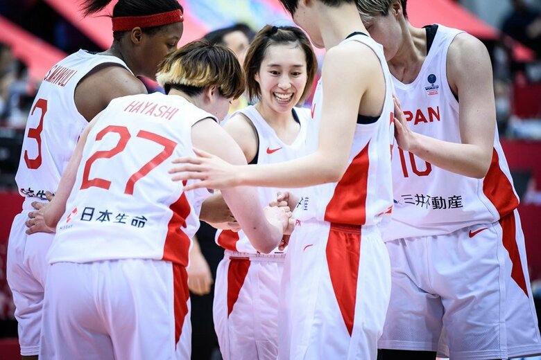 W杯出場を狙う日本代表チーム (C)FIBA