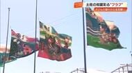 この季節がやってきた！端午の節句を前に、土佐の風物詩「フラフ」が青空にはためく【南国市】