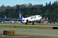 スカイマークのB737-8型機　28日に羽田～福岡線で運航開始　国内の航空会社では初導入　燃料消費量を抑え低騒音に