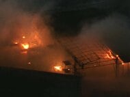 強風で延焼の恐れも…愛知県みよし市の会社で火事 建物が燃え消火活動続く これまでにケガ人確認されず