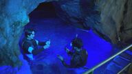 鍾乳洞でダイビングに水風呂？日本で唯一のユニークな“ひんやり”体験【大分発】