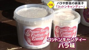 ご存じですか?バラや野菜の綿菓子 『コットンキャンディー』【熊本】