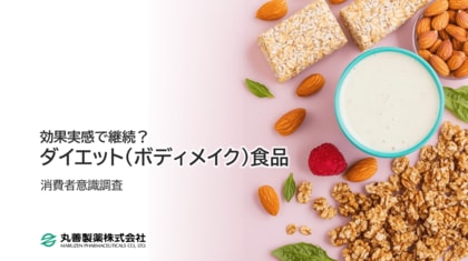 効果実感で継続?「ダイエット(ボディメイク)食品に関する意識調査」