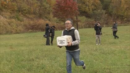 原発事故で「孤立」する住民を救え！泊原発から30キロ＿山の上の福祉施設が備える“屋内避難”とは？ドローンによる物資搬送など緊急対応を確認＿北海道古平町で防災訓練